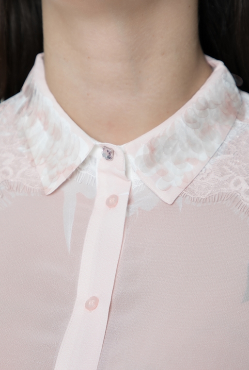 GUESS-Γυναικείο πουκάμισο GUESS με μοτίβο 